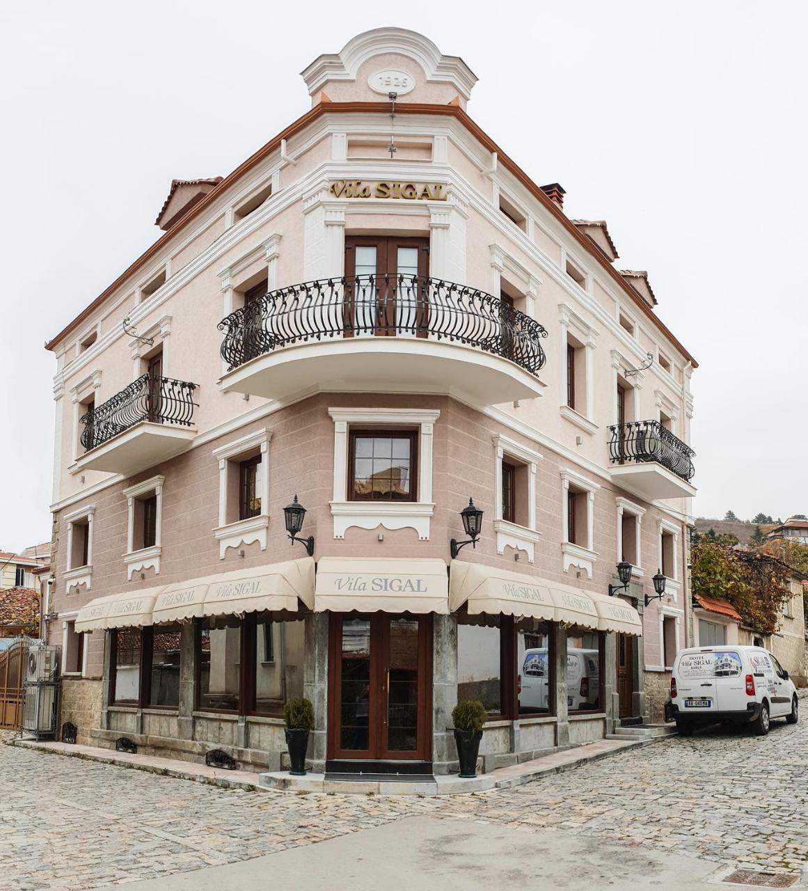 Hotel Vila Sigal Korcza Zewnętrze zdjęcie